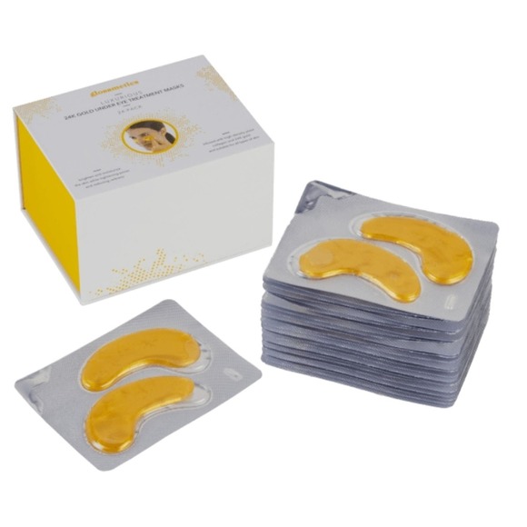 🌟 GLOSSMETICS 24K GOLD UNDER-EYE TREATMENT MASKS 24-PACK - Picture 2 of 6